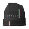 Italien Flagge Mützen Unisex Damen Unisex Outdoor Winter Warm Strickmütze Erwachsene Italien Katar Slouch Mützen