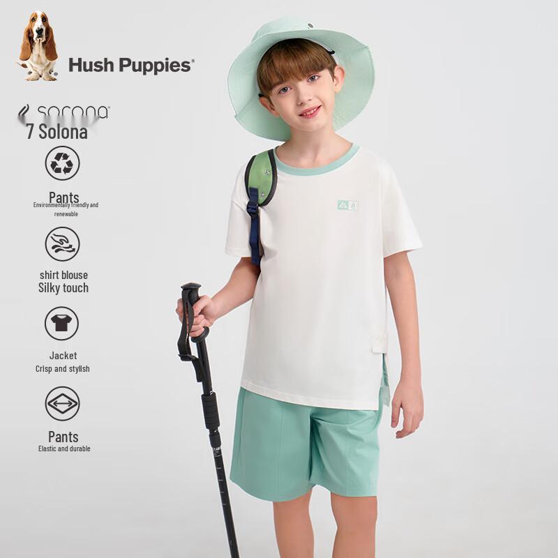 Hush Puppies Kids  Summer T-Shirt & Shorts Set 160