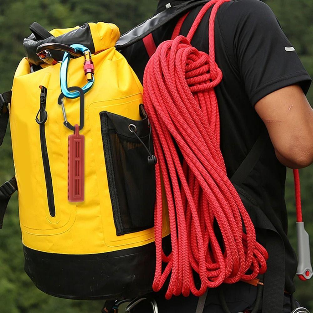 with Carabiner Screwdriver Bit Storage Organizer Portable Shank Holder Drill Bits Storage Case Plastic Screwdriver Bit Holder