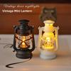 LED Lighting Retro LED Lantern Battery Powered Miniature Night Light  Imaginative Play