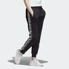 Adidas Originals RYV Side Logo Print Drawstring Cuffed Vintage Sweatpants Women Bottoms Black FN2789