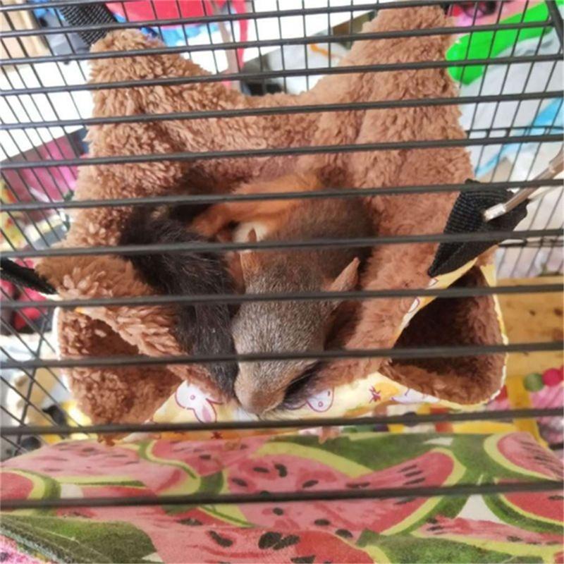 Warm Hamster Hammock Hanging Bed House Winter Double-layer Plush Cotton Nest
