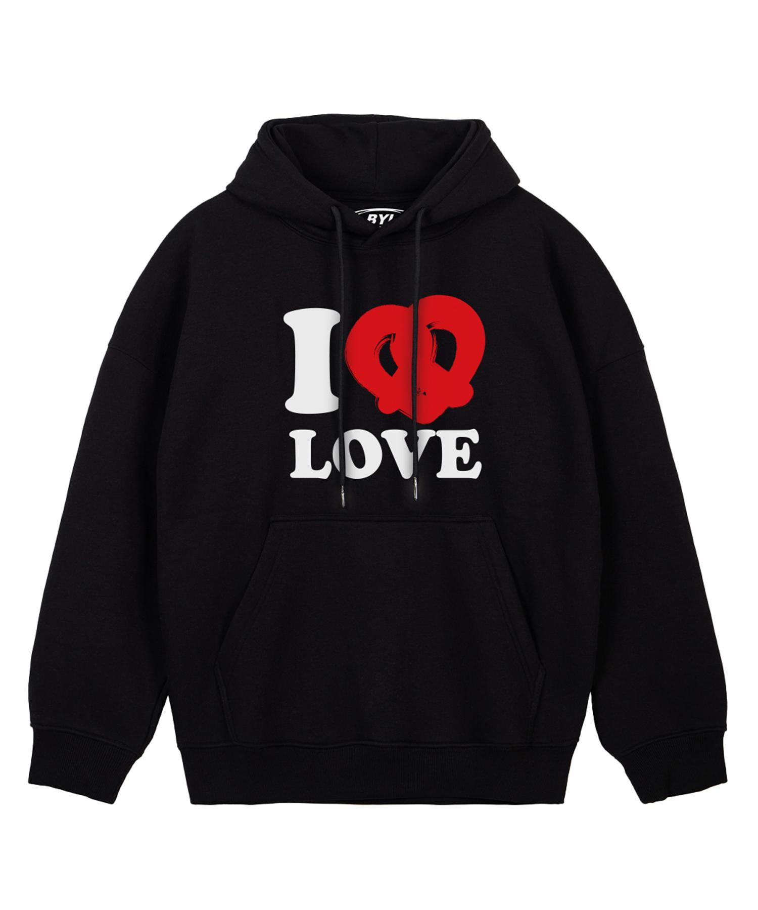 Biel I Love Pretzel Hoodie Black Xl