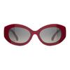 Chanel Logo Irregular Frame Sunglasses Women Sunglasses Red CH5528/175971