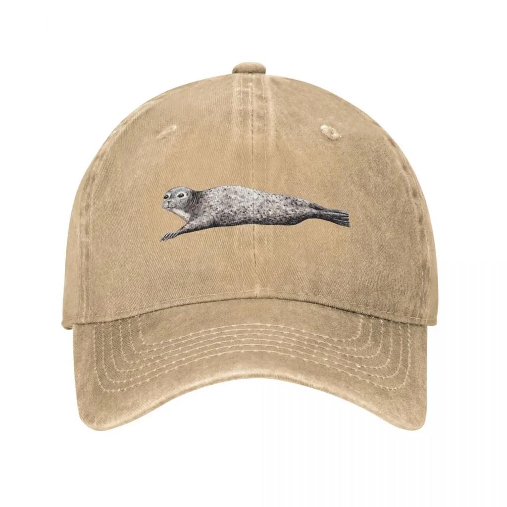 Harbour Seal Baseball Cap Hats New In Hat Man Hat Women'S