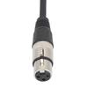 1m/3.3ft Microphone Cable 3Pin XLR Male to 3Pin XLR Female Male to Female Cable  for Speakers