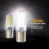 1157 Led Turn Signal Strobe Flashing Bulbs Super Bright Motorcycle Lights 2835 32smd Moto Brake Light White Red Blue Strobe 12V