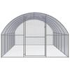 Vidaxl Outdoor Chicken Coop, 3X6X2 M, Galvanized Steel