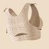 Posture Corrector Bra for Women Front Closure Wireless Padded Bra Full Coverage Back Support Everyday Bra