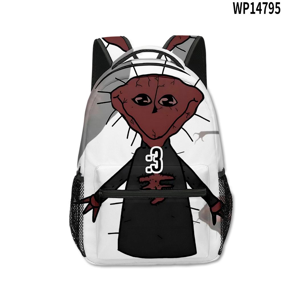 Cartoon Kpop Youthful School Bags Unisex Cook phenomenon Travel Bags 3D Print Oxford Waterproof Notebook Shoulder Backpacks