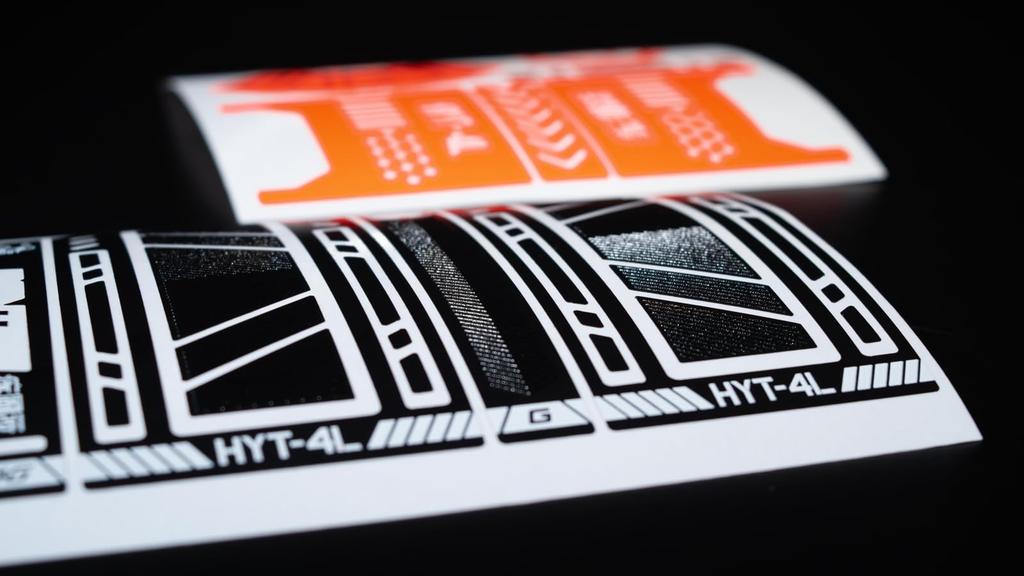 GENTOS Wrap Grade Custom Wrap Blower for Hayate Black x Neon HYT-4L, Orange, RS-HYT2405-BO