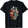 Anatomical Heart Shirt Floral Organ Cardiology Cardiac Nurse T-Shirt Unisex T-Shirt