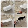 1Pc This Year's Popular Fashion Korean Version Shoulder Bag Women's Spring New Versatile Ins Solid Color Gentle Small Square Bag