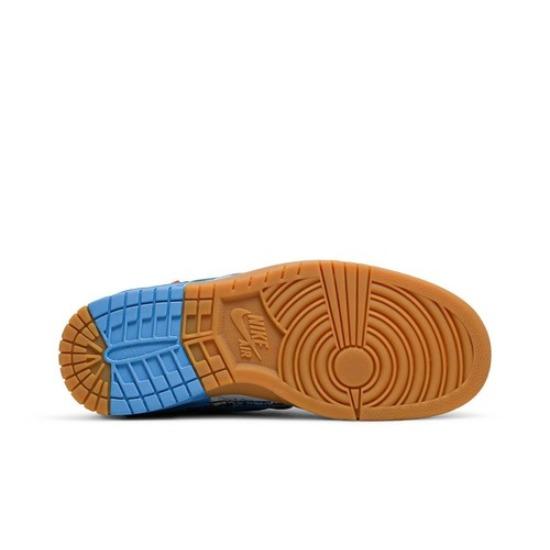 Nike Air Rubber Dunk University Blue Liquid Silver Unisex Low Top Skate Shoe CU6015-100