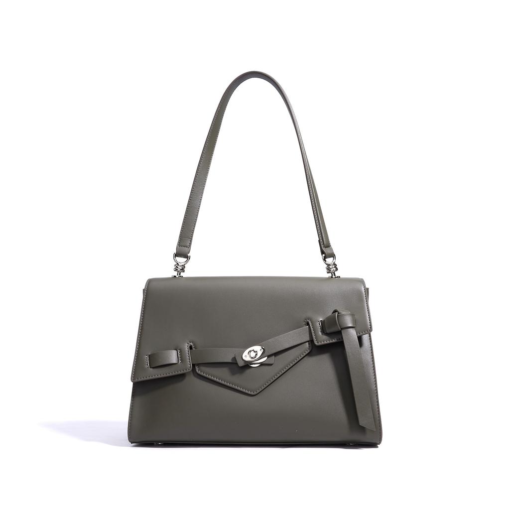 Shoulder Bag Irregular Design Flip Postman Bag Versatile Commuter Handbag Large Capacity Women's Bag