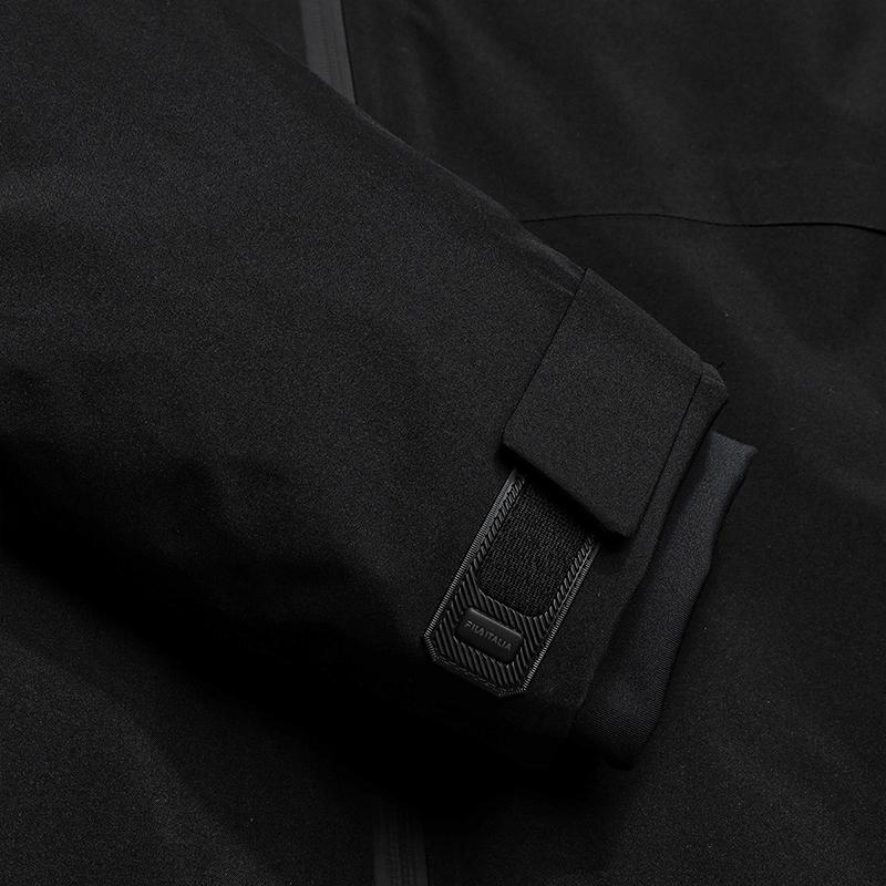 Fila Blue Cotton Down Casual Business Commuter Versatile Warm Plush Comfortable Hooded Woven Down Jacket Men Outerwear F11M542913FBK