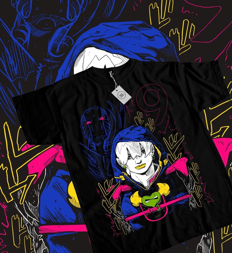 Jodio Joestar Tshirt Jojos Bizarre Adventure Giorno Giovanna Tshirt Black S