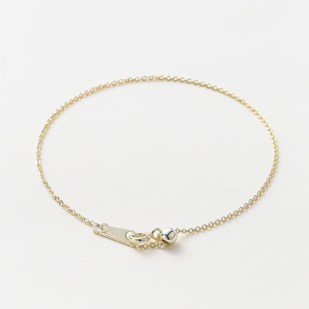 

2Pcs/bag 22.3cm 14K 18K Gold Plated Bracelet Adjustable O Chain Fashion Chain Fitting DIY Jewelry Pendants Gifts Findings 22cm x 1.5mm