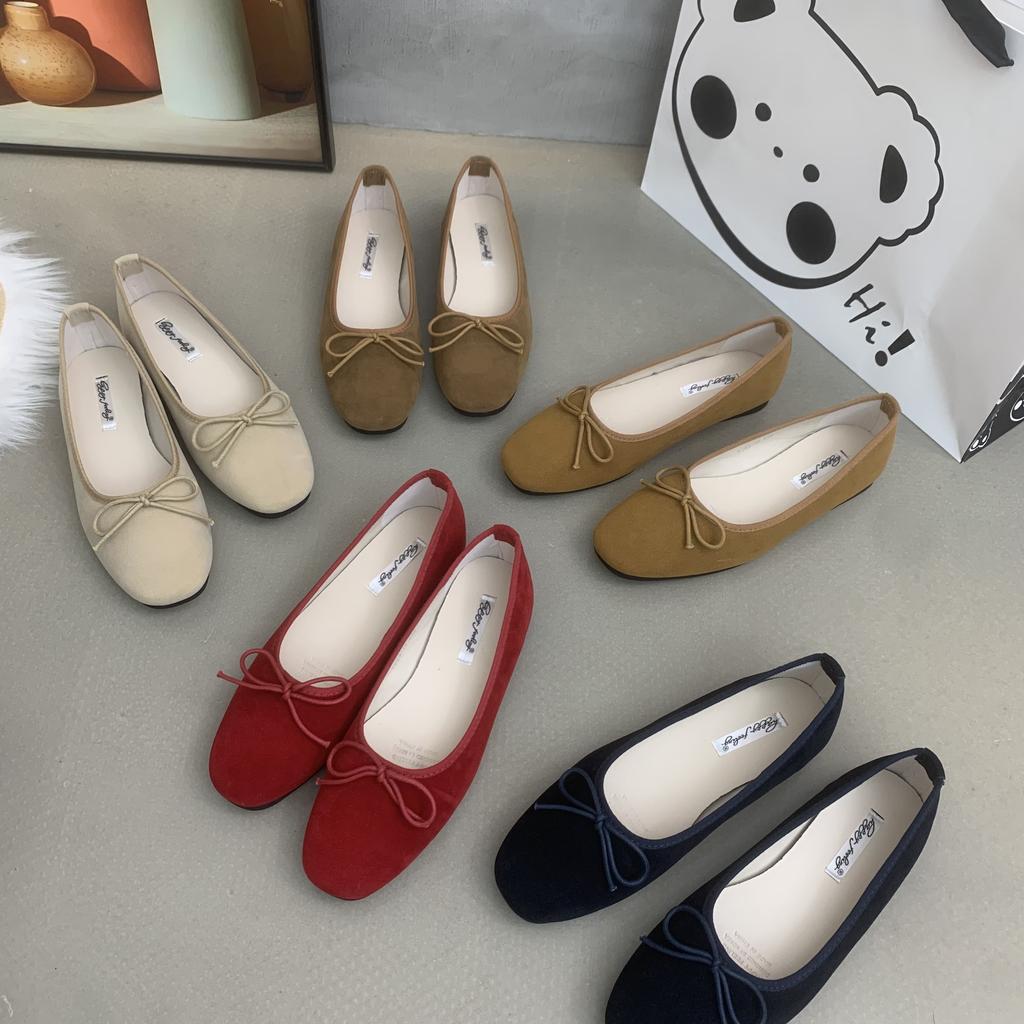 Fashion Bailamos 2025 Spring Women Flat Shoes Flat Soft Heel Casual Ballet Shoes  Fashion Round Toe Shallow Slip On Ballerinas Shoes