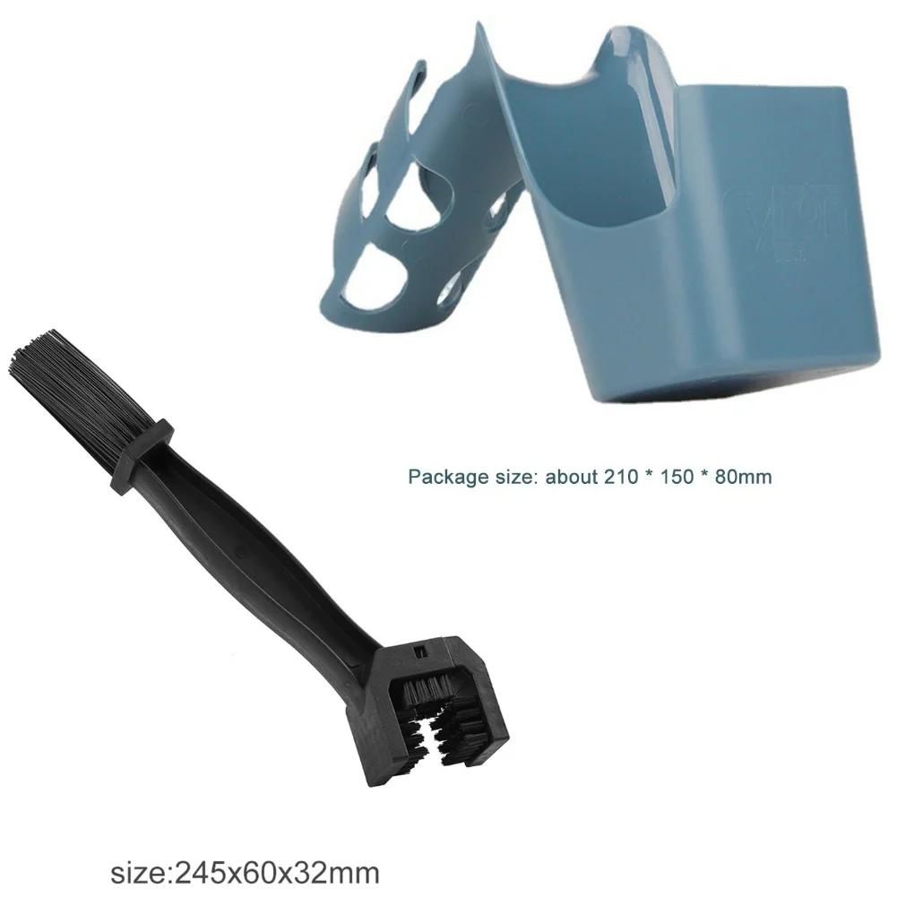 Oil Storage Tool Box Chain Cleaning Tool Motorcycle Bicycle Oil Storage Tool Chain Oil Anti-spray Scrubber Tool Used For Bicycle