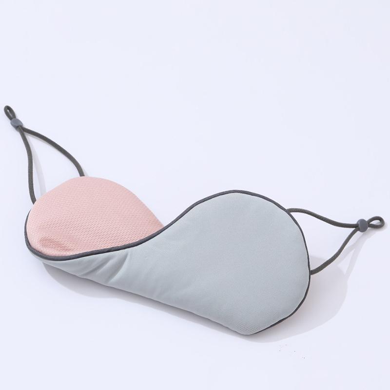 

Двусторонняя регулируемая маска для сна, затемняющая, дышащая, для взрослых, затеняющая, эластичная, для путешествий, для защиты глаз as the picture