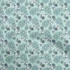 oneOone Cotton Flex Dark Brown Fabric Paisleys Craft Projects Decor Fabric Printed By The Yard 40 Inch
