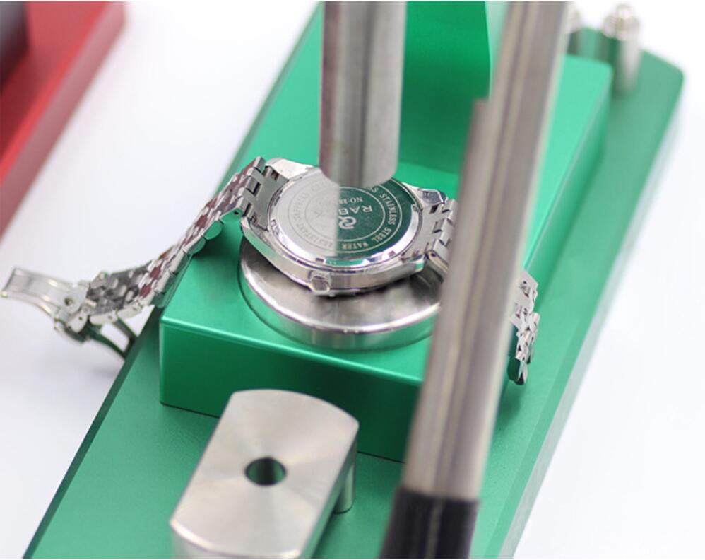 Screw Type Crystal Bezel Watch Back Case Cover Press Tool with 20 Dies Pressing Repair Watch Press Tool Watch Case Press