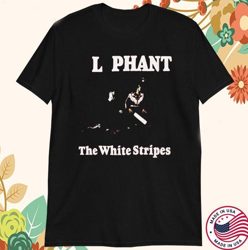 The White Stripes Elephant Album T-shirt Size S-4XL