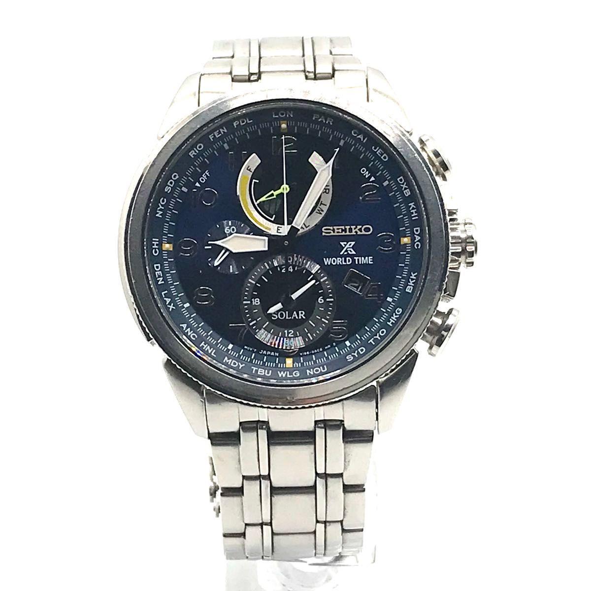 Used [In operation] SEIKO Prospex Solar Chronograph Men s Watch Overseas Model