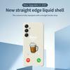 Für Samsung Galaxy A16 5G/4G Hülle Bier Muster Druck Gerade Kante TPU Handy Rückseite