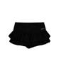 Iwaiial Double Tiered Strap Skirt - Black