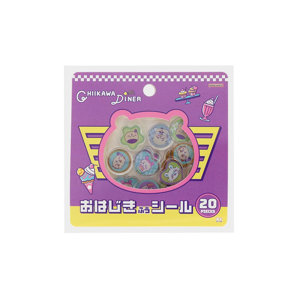 

Stationery Chiikawa Goods Marble Style S8816050 Sun-Star Stickers, Dinner,