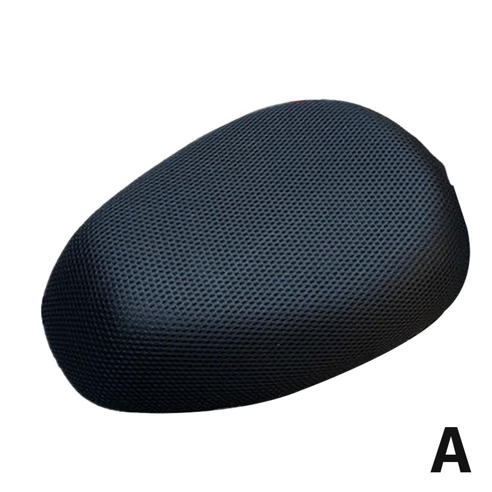 1Pcs Anti-Slip 3D Mesh Fabric Seat Cover Breathable Waterproof Motorcycle Motorbike Scooter Seat Covers Cushion 75x55cm/47x35cm