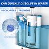 10pcs Automatic Toilet Bowl Cleaner Toilet Cleaning Tablets Convenient Solution for Clean Toilet Convenient To Use