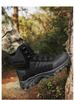 Men's Large Military-Style Outdoor Hiking Boots - Wear-Resistant, Anti-Kick, Ideal for Camping and Sports.