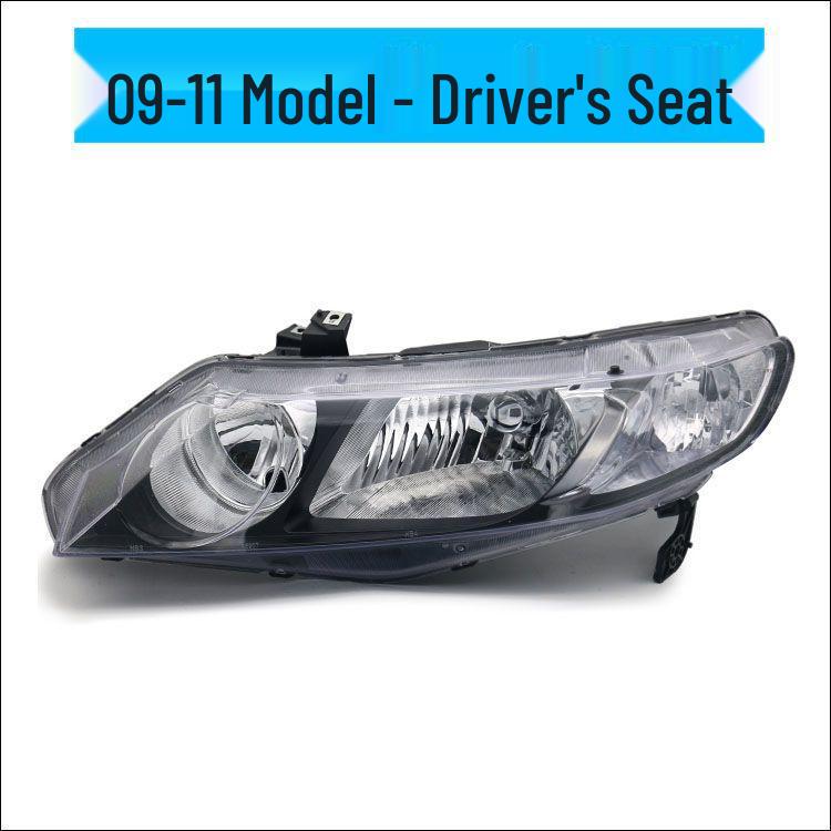 Eighth Gen Honda Civic Headlight/Cover for 2006-2011 Models