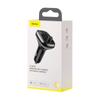 Bluetooth Transmitter/Charger For Baseus S-13 (Overseas Edition) Car - Black