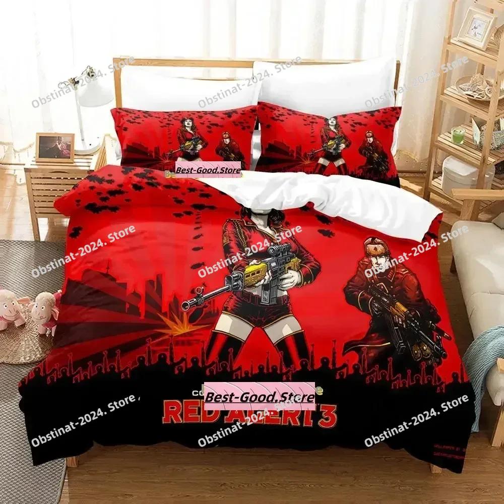 Complus And Conquer 3 Beding Set Single Twin Ful Quen King-Sized Dimensionsd Dimensions Bed Linen Set Adult People Kid Bedrom Duvetcover Sets New