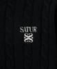 Seteo Basic Cable Crew Neck Knit Black