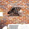 Metal Wall Art Home Decor Beach Lover Gift   Wall Sculpture Metal Sign Custom Shell Decoration