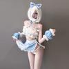 Sexy Lingerie Cute Uniform Pure Lust Playful Lolita Maid Dress Lace Sweetheart Female Personality