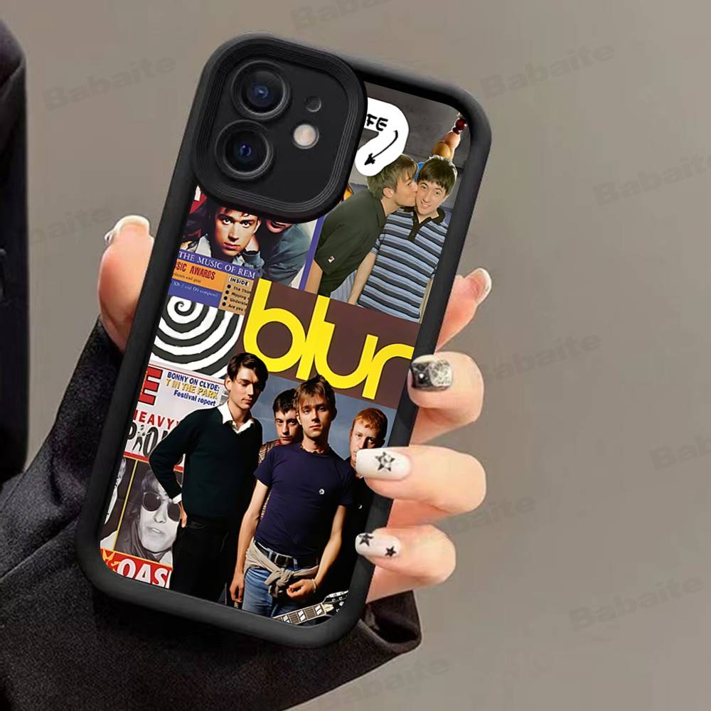 Rock Band B-Blur Phone Case For IPhone 17 16 15 14 13 12 11 Pro Max 16E Plus INS Soft Cover