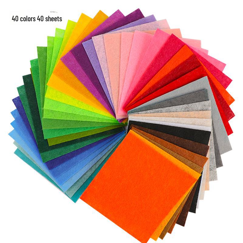 

Детские самодельные наклейки: Нетканые фетровые ткани Multi-Spec 40-цветные