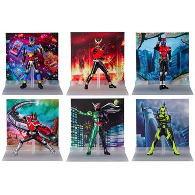 MIKRO-STATUEN-SAMMLUNG Kamen Rider 8 Stück BOX (Süßigkeiten Spielzeug)