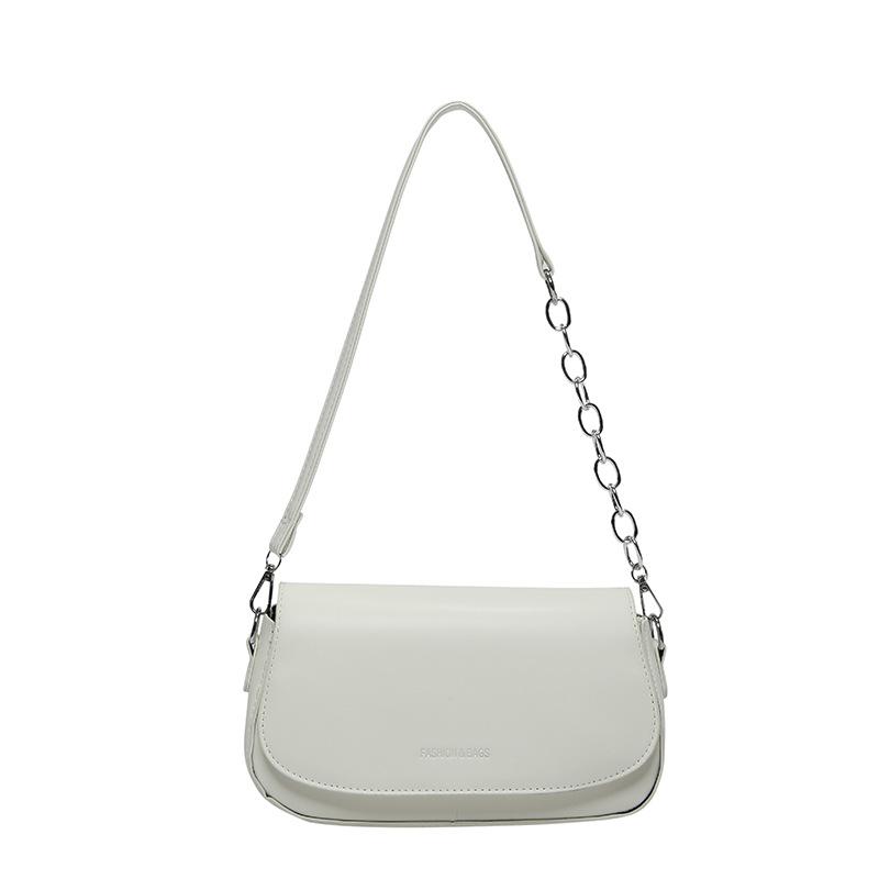 Retro Bag Fashionable Small Square Bag Texture Pu Shoulder Bag Niche Versatile Messenger Bag