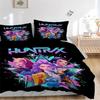 Huntrxx Future Fashion Icons Print 3Pcs Bedding Setduvet Cover With 2 Bedropillowcase Home Birthday Gift
