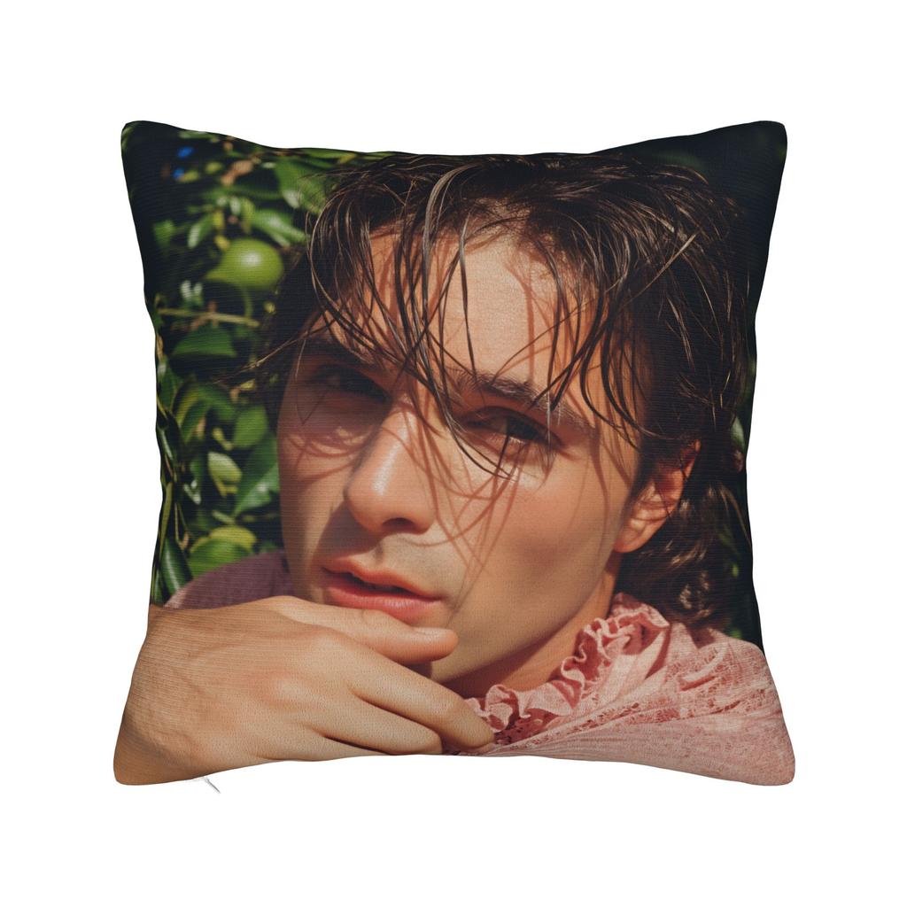Jacob E-Elordi Pillow Case Australian Actor Custom Pillow Cover Retro Trendy Cushion Cover For Sofa Bedroom Home Decor