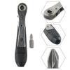 Adjustable Wrench For Bucking-up Screws Non-slip Handle Single Head