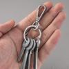10Pcs Swivel Lobster Clasps, Classic Swivel Trigger Snap Hooks, Push Gate Snap Hook Bag Clips for Lanyard DIY Outdoor Keychain