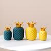 Nordic Ceramic Gold Pineapple Ornaments: Creative Home Decor for Living Room & Wine Cabinet Display